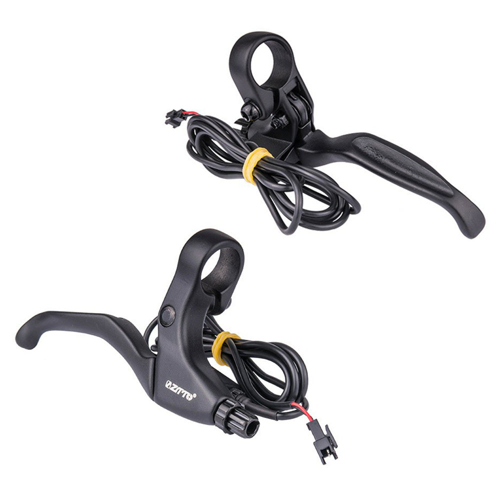 ZTTO SB4A 1 Pair Aluminum Alloy Electric Bike Brake Handle Bar with Bell ZTTO SB4A 1 Pair Aluminum Alloy Electric Bike Brake Handle Bar with Bell